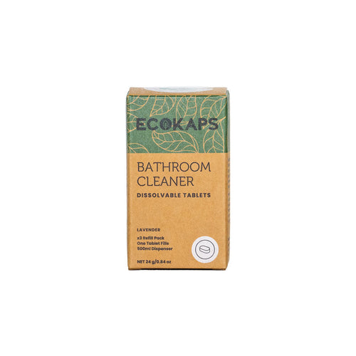 Bathroom Cleaner Tablets Ecokaps Dissolvable Cleaning Tablet New Zealand front of box