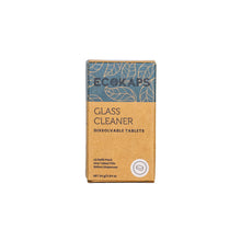 Load image into Gallery viewer, Glass Cleaner Tablets ECOKAPS Dissolvable Cleaning Tablet New Zealand, refill tablet box