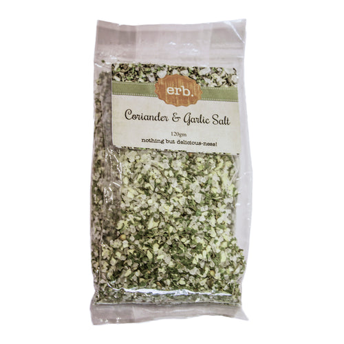 Coriander and Garlic Salt Bag_Erb_Dried Herbs_New Zealand