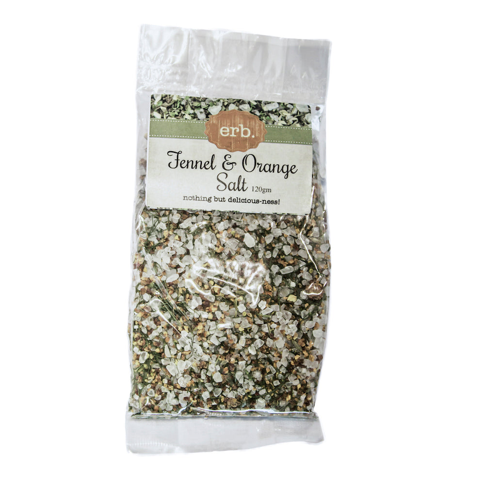 Fennel _ Orange Salt Bag, Erb, Dried Herb Products, New Zealand