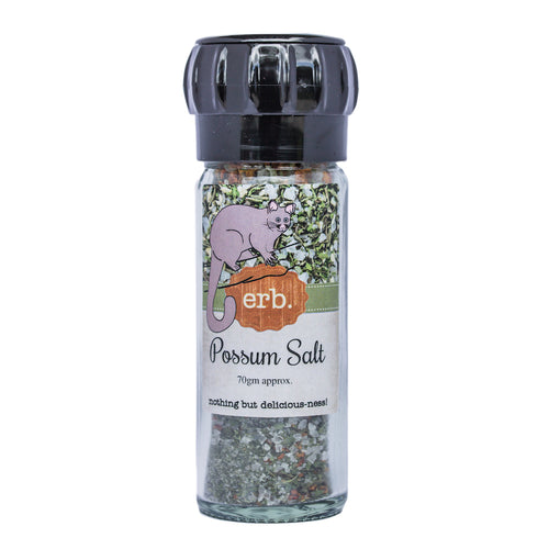 Possum Salt Grinder, Erb, Dried Herb Products, New Zealand