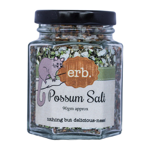 Possum Salt Jar, Erb, Dried Herb Products, New Zealand