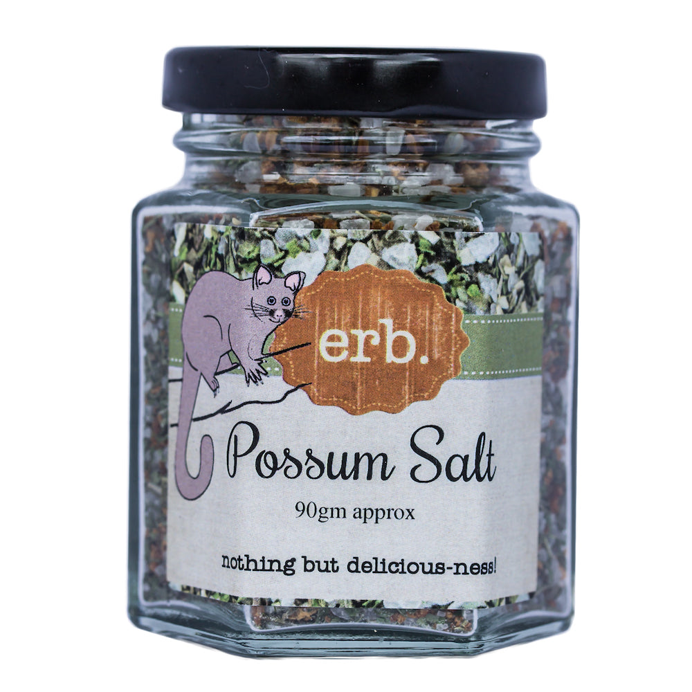 Possum Salt Jar, Erb, Dried Herb Products, New Zealand