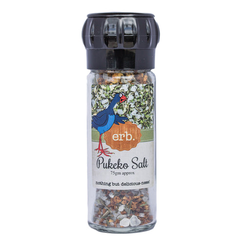 Pukeko Salt Grinder, Erb, Dried Herb Products, New Zealand