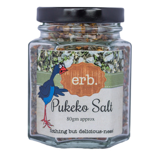 Pukeko Salt Jar, Erb, Dried Herb Products, New Zealand